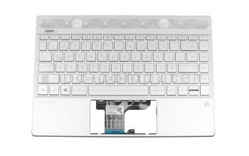 9Z.NECBQ.A0G original Darfon keyboard incl. topcase DE (german) silver/silver with backlight