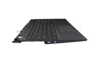 9Z.NHMBN.E0G original Lenovo keyboard incl. topcase DE (german) black/blue with backlight