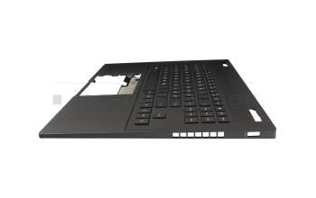 9Z.NHQBC.F0G original HP keyboard incl. topcase DE (german) black/black with backlight