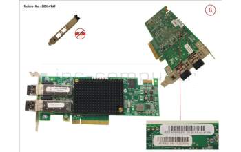 Fujitsu 16GB FC HBA LPE16002 DUAL PORT for Fujitsu Primergy RX2540 M1