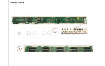 Fujitsu S30PCI_1U_10X25HDD for Fujitsu Primergy RX2530 M4