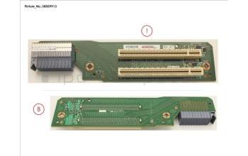 Fujitsu RISER (L/R) - TOP for Fujitsu Primergy RX4770 M4