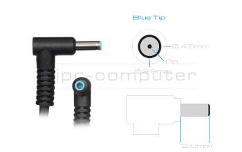 AC-adapter 120.0 Watt slim original for HP Elite Dragonfly