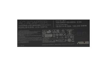 AC-adapter 120 Watt rounded for Toshiba Satellite P50T-A
