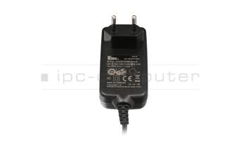 AC-adapter 15 Watt EU wallplug rounded original for Medion Akoya E2221T