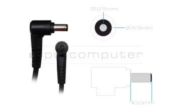 AC-adapter 150.0 Watt normal for Mifcom EG5 i7 - GTX 1660 Ti (NH55RCQ)