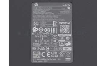 AC-adapter 230 Watt slim original for HP EliteBook 8770w