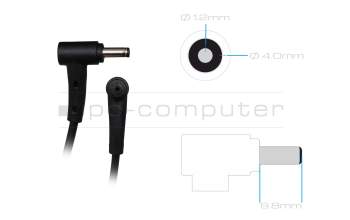 AC-adapter 45.0 Watt EU wallplug normal original for Asus ZenBook Touch UX31A