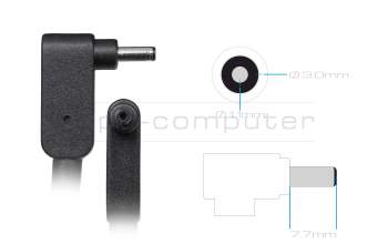 AC-adapter 45.0 Watt EU wallplug original for Acer TravelMate B5 (TMB514-31)