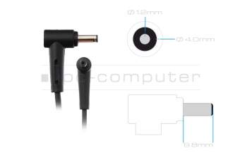 AC-adapter 45.0 Watt original for Asus ZenBook Flip 14 UM462DA