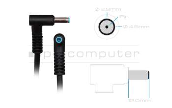 AC-adapter 45 Watt normal original for HP Spectre Pro x360 G1 Convertible PC