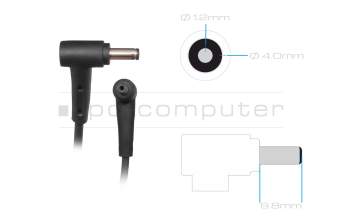 AC-adapter 45 Watt original for Asus VivoBook Go Flip 14 TP1401KA