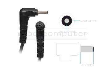 AC-adapter 48.0 Watt rounded original for LG Gram 15 (15Z990)