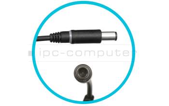 AC-adapter 65.0 Watt slim original for Dell Latitude 13 2in1 (5300)