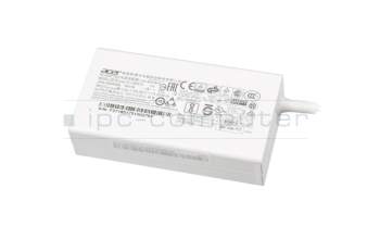 AC-adapter 65.0 Watt white slim original for Acer Aspire 3 (A315-44P)