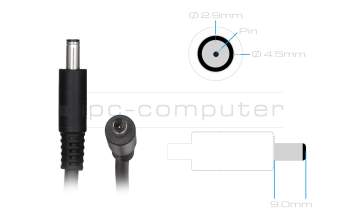 AC-adapter 90.0 Watt original for Dell Inspiron 14 (3452)