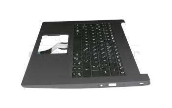 ACM17A66D0 original Acer keyboard incl. topcase DE (german) black/black