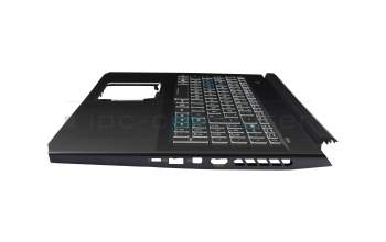 ACM18K5/6D0 original Acer keyboard incl. topcase DE (german) black/black with backlight