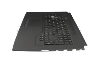 AEB9BG00010 original Quanta keyboard incl. topcase DE (german) black/black with backlight