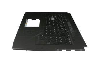 AEBKLG00020 original Quanta keyboard incl. topcase DE (german) black/black with backlight