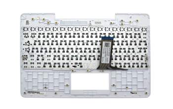 AEXC4G00010 original Quanta keyboard incl. topcase DE (german) black/white