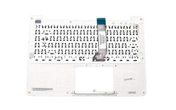 AEXJ7F00110 original Asus keyboard incl. topcase FR (french) black/white