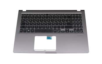 AEXRG00130 original Quanta keyboard incl. topcase DE (german) black/grey