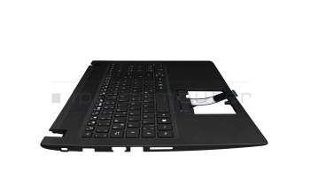 AEZAGG00110 original Acer keyboard incl. topcase DE (german) black/black
