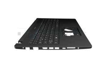 AEZAIG02010 original Acer keyboard incl. topcase DE (german) black/black with backlight