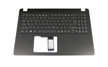 AEZAUG00110 original Acer keyboard incl. topcase DE (german) black/black