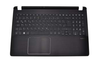 AEZRKG01110 original Quanta keyboard incl. topcase DE (german) black/black