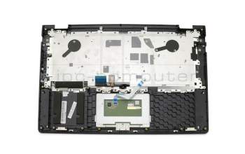 AM0YC000700 original Lenovo keyboard incl. topcase DE (german) black/black with backlight