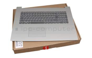 AM17Q000200 original Lenovo keyboard incl. topcase DE (german) grey/silver