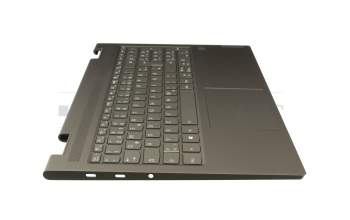 AM1RY000 original Lenovo keyboard incl. topcase DE (german) dark green/dark green with backlight (Dark Moss)