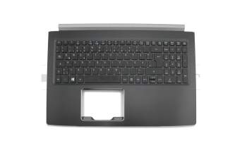 AM20X000D00H7920B original Acer keyboard incl. topcase DE (german) black/grey with backlight