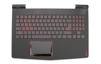 AP13B000300 original Lenovo keyboard incl. topcase DE (german) black/black with backlight