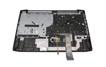 AP1JM000310AYL original Lenovo keyboard incl. topcase DE (german) black/blue with backlight