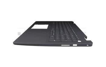 AP2X2000101 original Dell keyboard incl. topcase DE (german) grey/grey with backlight