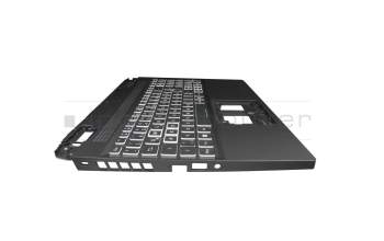 AP3SY000710-HA25 original Acer keyboard incl. topcase DE (german) black/black with backlight (4060/4070)