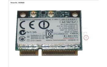Fujitsu ASK:CP517754 WLAN ATHEROS HB116