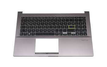 ASM19G66D0J5281 original Asus keyboard incl. topcase DE (german) black/grey with backlight