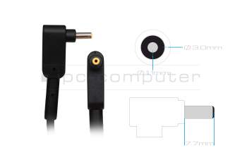 Acer Aspire 15 (A15-51M) original AC-adapter 65.0 Watt small