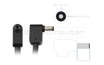 Acer ConceptD 3 Pro (CN314-73P) original AC-adapter 135.0 Watt normal