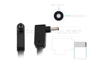 Acer Switch 11 (SW5-171) original AC-adapter 45.0 Watt