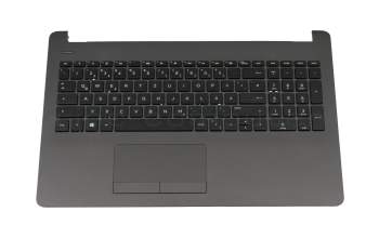 Alternative for 920-003388-02 original HP keyboard incl. topcase DE (german) black/grey