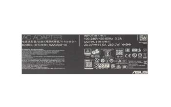 Asus G634JY original AC-adapter 280.0 Watt normal (ROG)