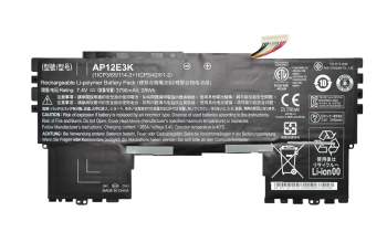 Battery 28Wh original suitable for Acer Aspire S7-191