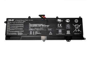 Battery 38Wh original suitable for Asus VivoBook F202E