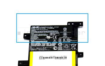 Battery 38Wh original suitable for Asus VivoBook F555BA