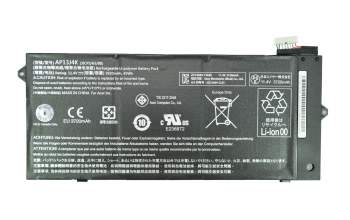 Battery 45Wh original suitable for Acer Chromebook 14 (CP5-471)